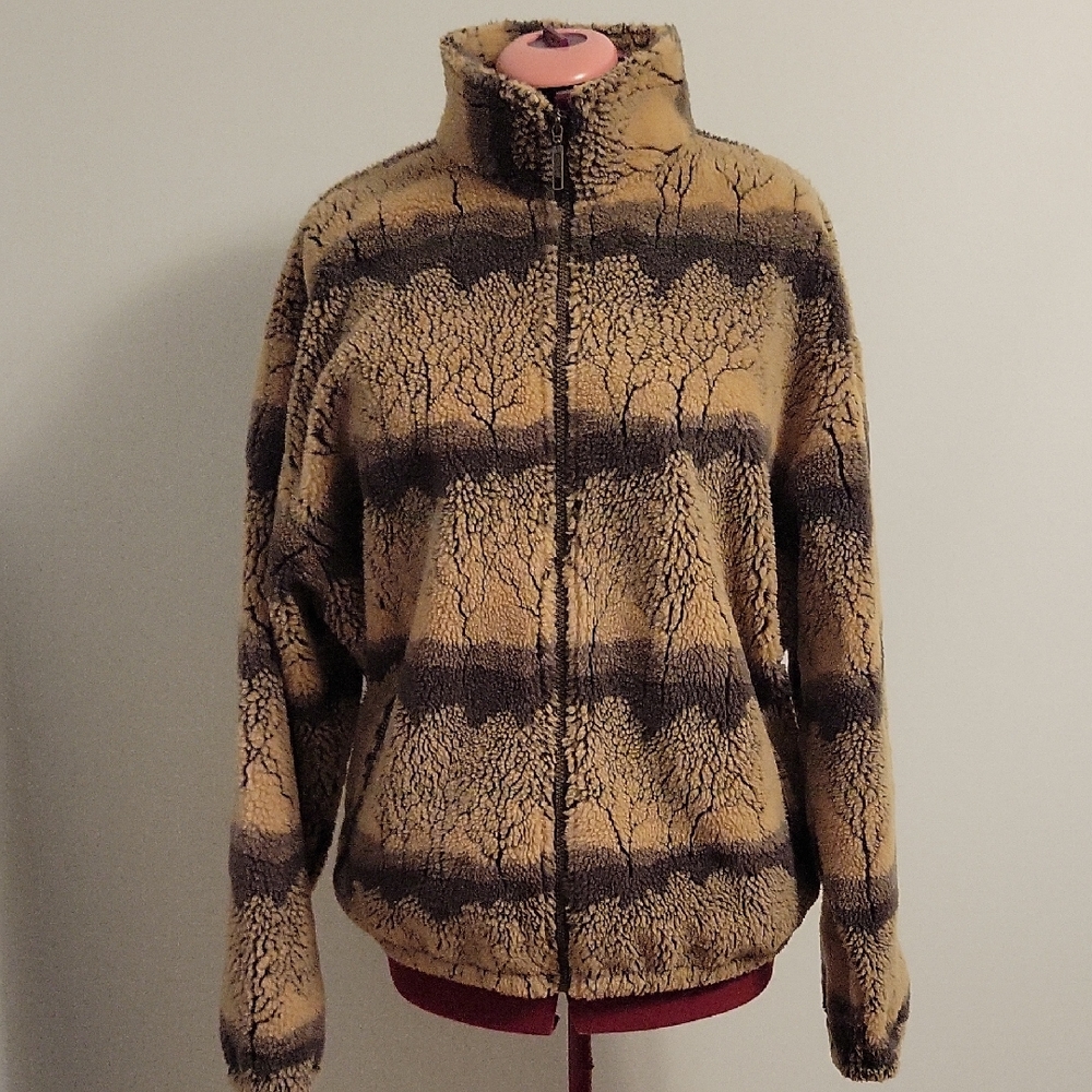 Vintage Tsunami Fleece Jacket Size L
